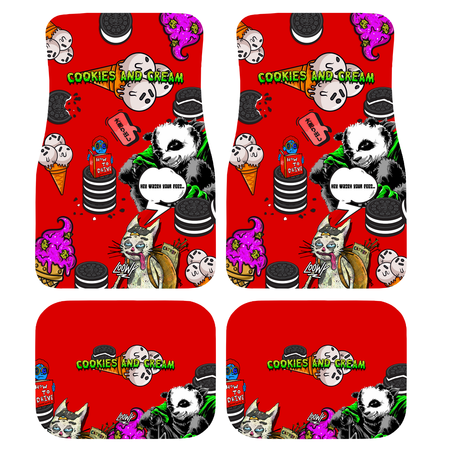 Loowy Custom Design Car Mats