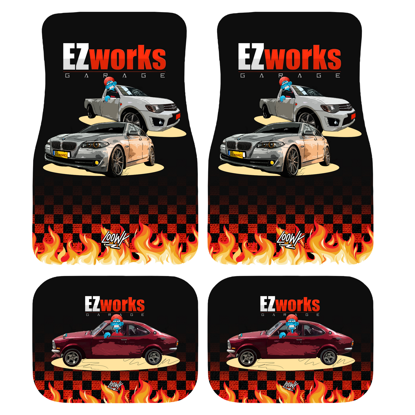 Loowy Custom Design Car Mats