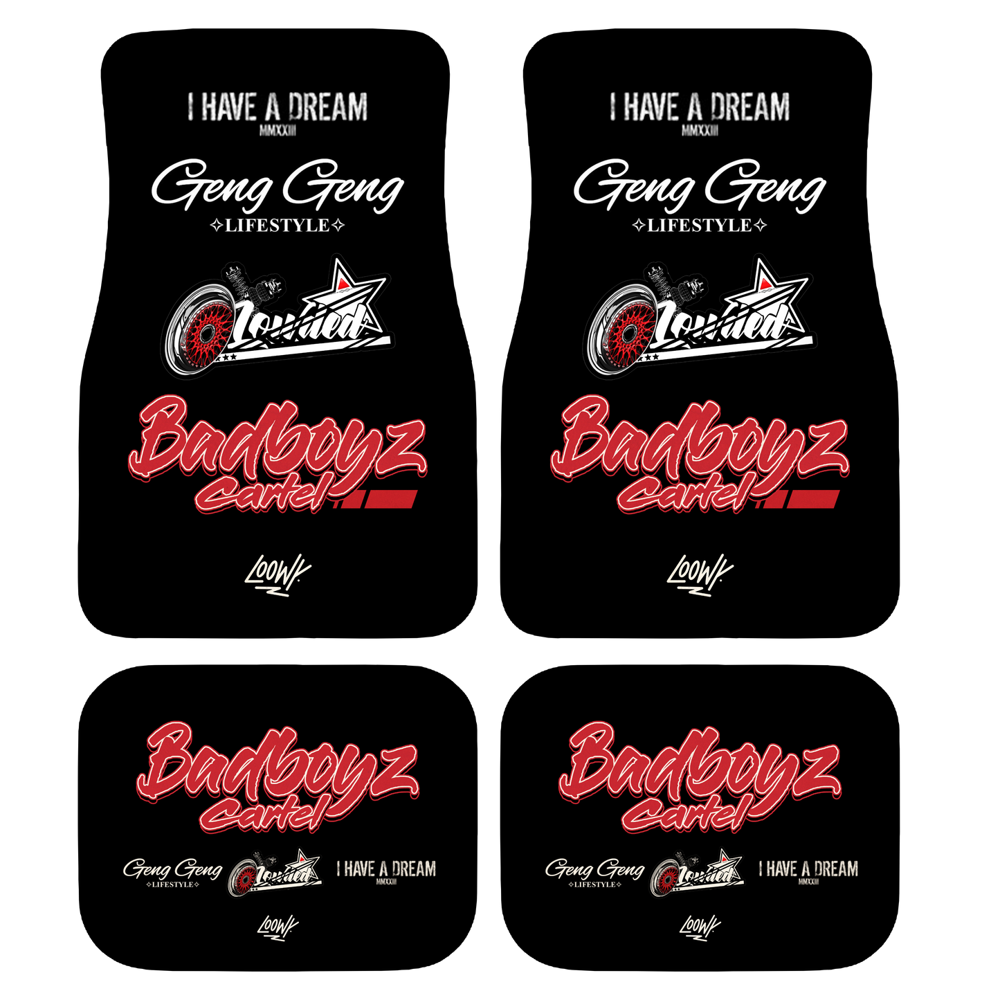 Loowy Custom Design Car Mats