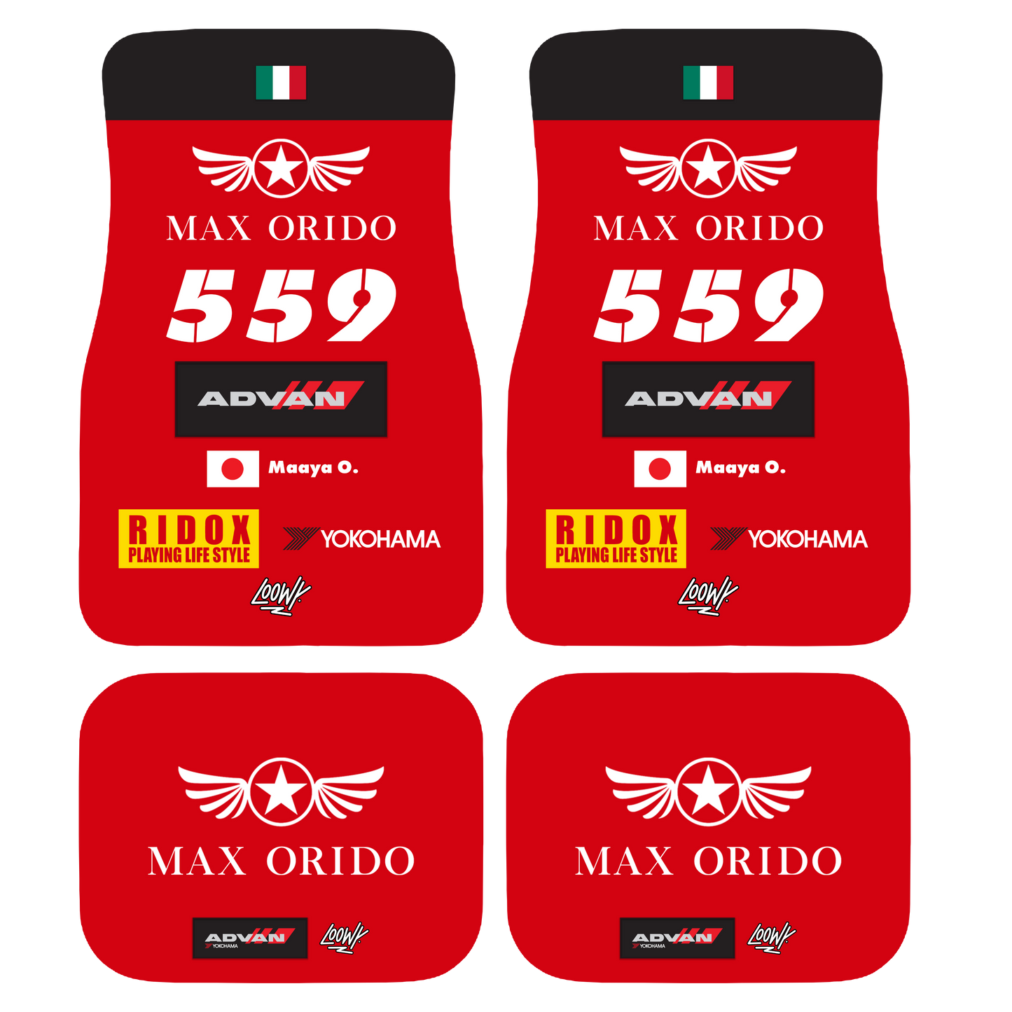 Loowy Custom Design Car Mats