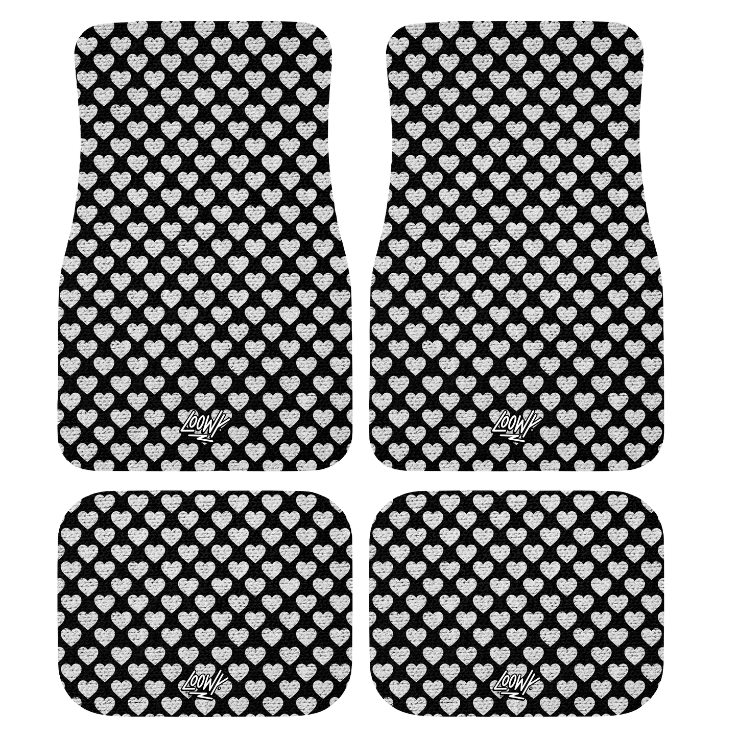 Patterned Hearts